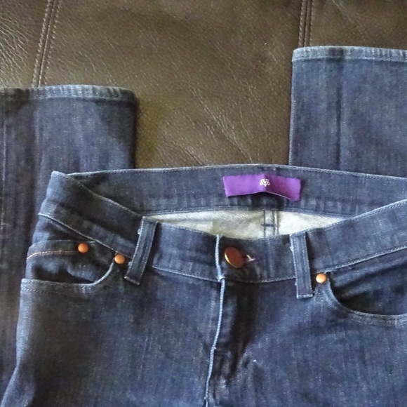 DVB VICTORIA BECKHAM JEANS DARK WASH 28X 32 - Picture 2 of 5